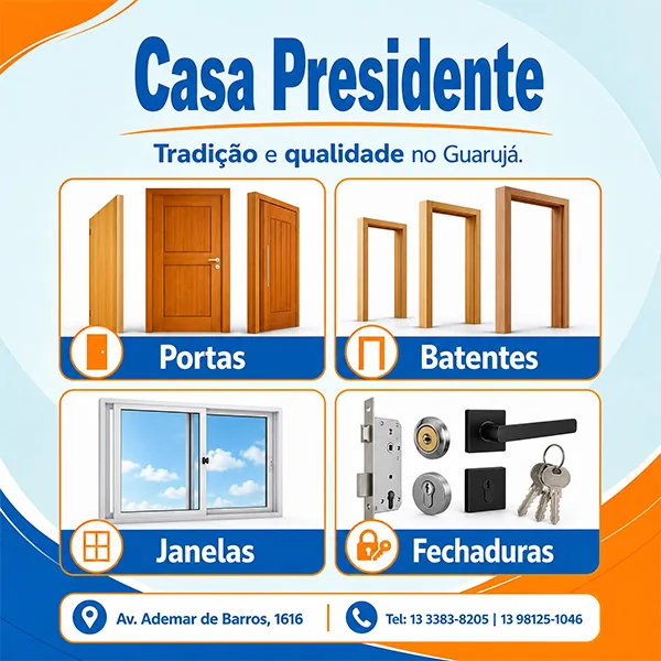 Casa Presidente - Materiais para Construção